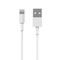 Câble USB Lightning 1M - d-power F6000 - Charge Rapide et Synchronisation de Données - Compatible avec iPhone 14/13/12/11/XS/XR/8/7/6S, iPad, iPod - Protection Contre les Surcharges